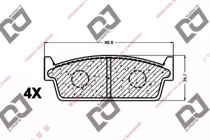 DJ PARTS BP1484